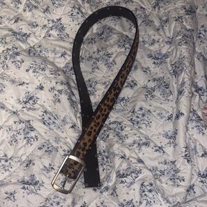 Leopard Print Women's Belt